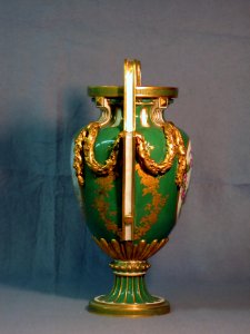 Sèvres Porcelain Manufactory - Oviform Vase - Walters 48623 - Profile
