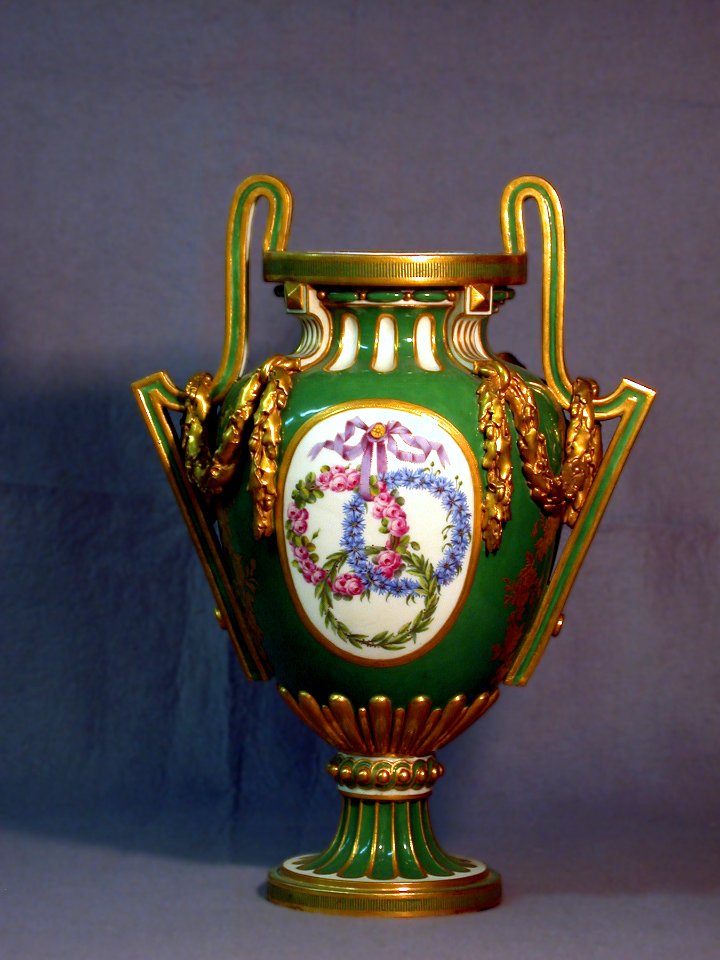 Sèvres Porcelain Manufactory - Oviform Vase - Walters 48623 - Back