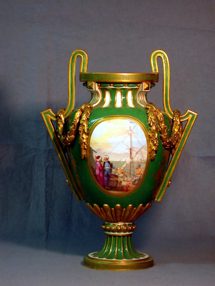 Sèvres Porcelain Manufactory - Oviform Vase - Walters 48623