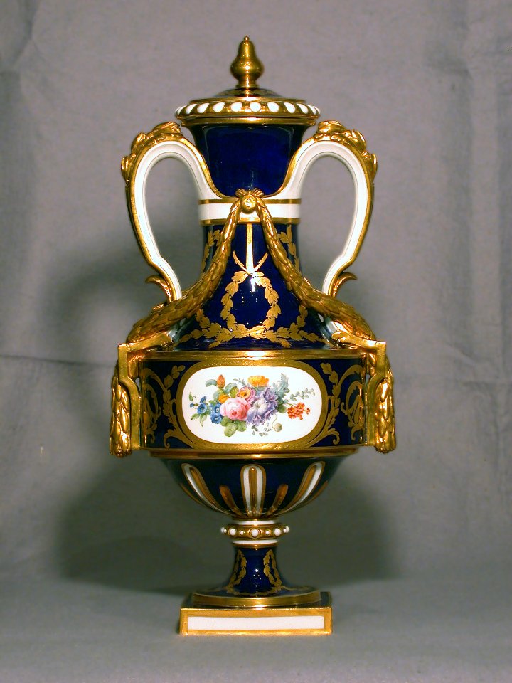 Sèvres Porcelain Manufactory - Vase (Vase à De) - Walters 48580 - Back
