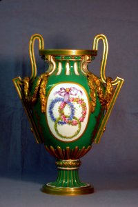 Sèvres Porcelain Manufactory - Oviform Vase - Walters 48624 - Back