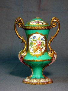 Sèvres Porcelain Manufactory - Vase with Cover - Walters 48763 - Back