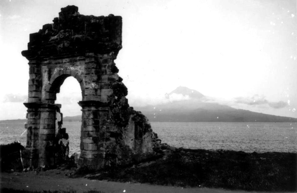 Séc. XX, Horta, ruínas do (desaparecido) Forte de N. Sra da Conceição (ou Forte da Conceição e Forte da Alagoa), imediações da Praia da Conceição