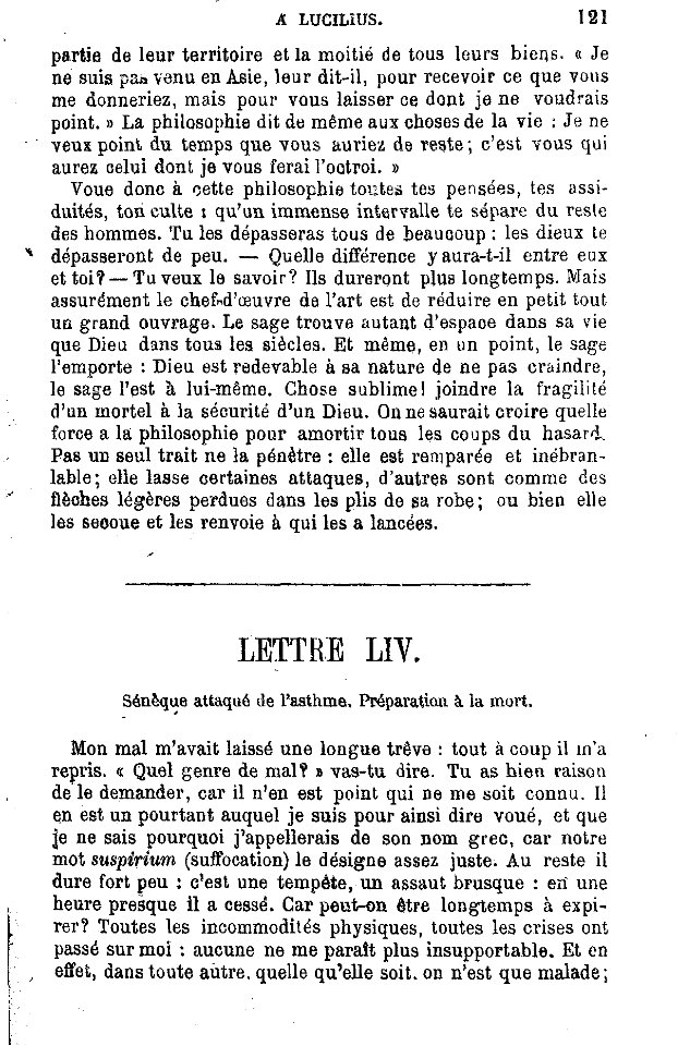 Sénèque - Œuvres complètes - II, 121