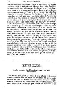 Sénèque - Œuvres complètes - II, 078