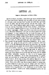 Sénèque - Œuvres complètes - II, 116
