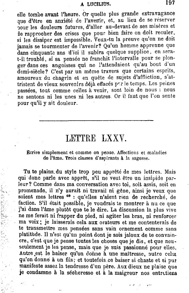 Sénèque - Œuvres complètes - II, 197