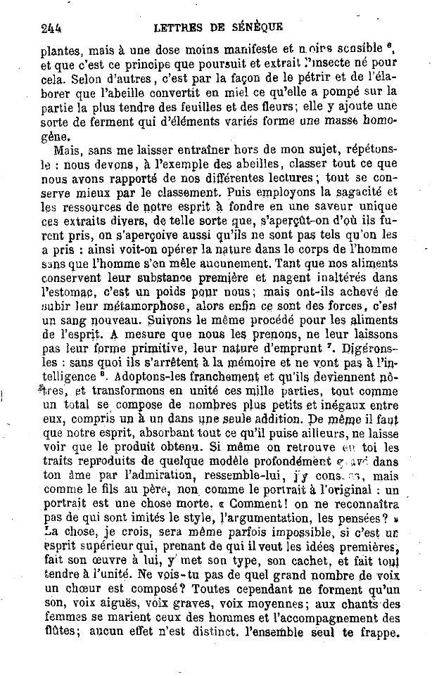 Sénèque - Œuvres complètes - II, 244