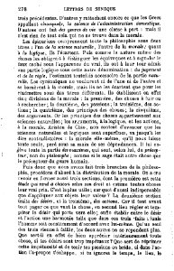 Sénèque - Œuvres complètes - II, 278