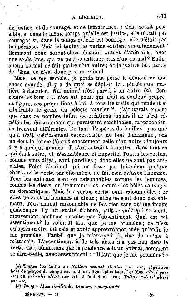 Sénèque - Œuvres complètes - II, 401