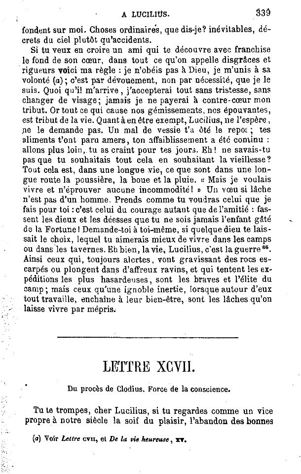 Sénèque - Œuvres complètes - II, 339