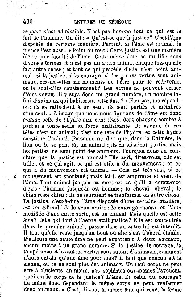 Sénèque - Œuvres complètes - II, 400