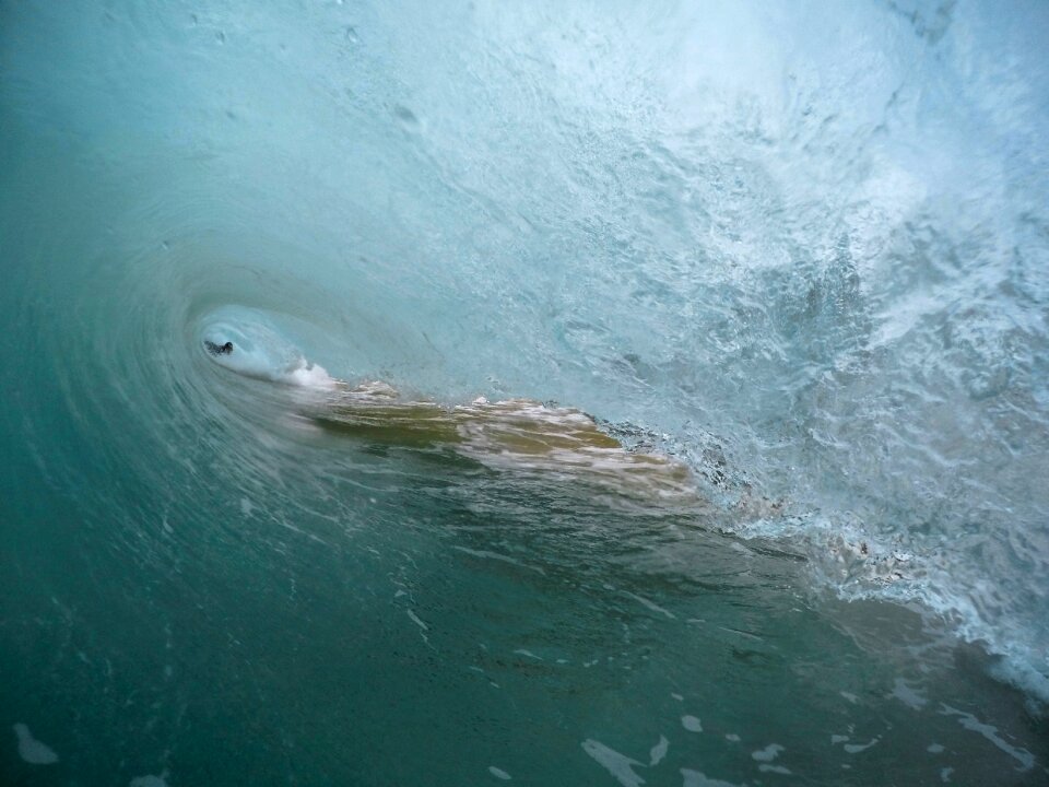 Water waves people