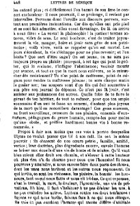 Sénèque - Œuvres complètes - II, 448