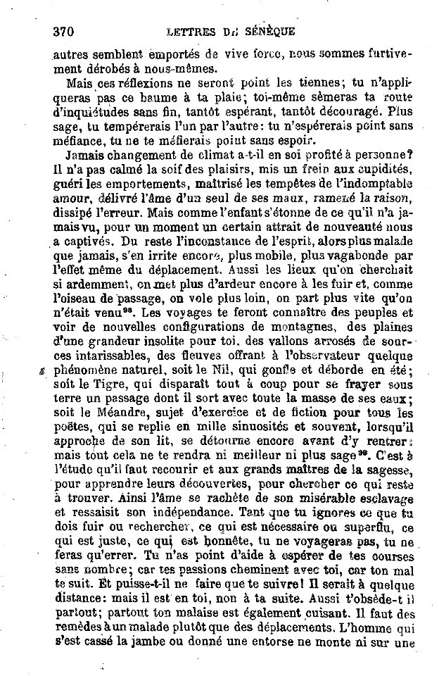 Sénèque - Œuvres complètes - II, 370