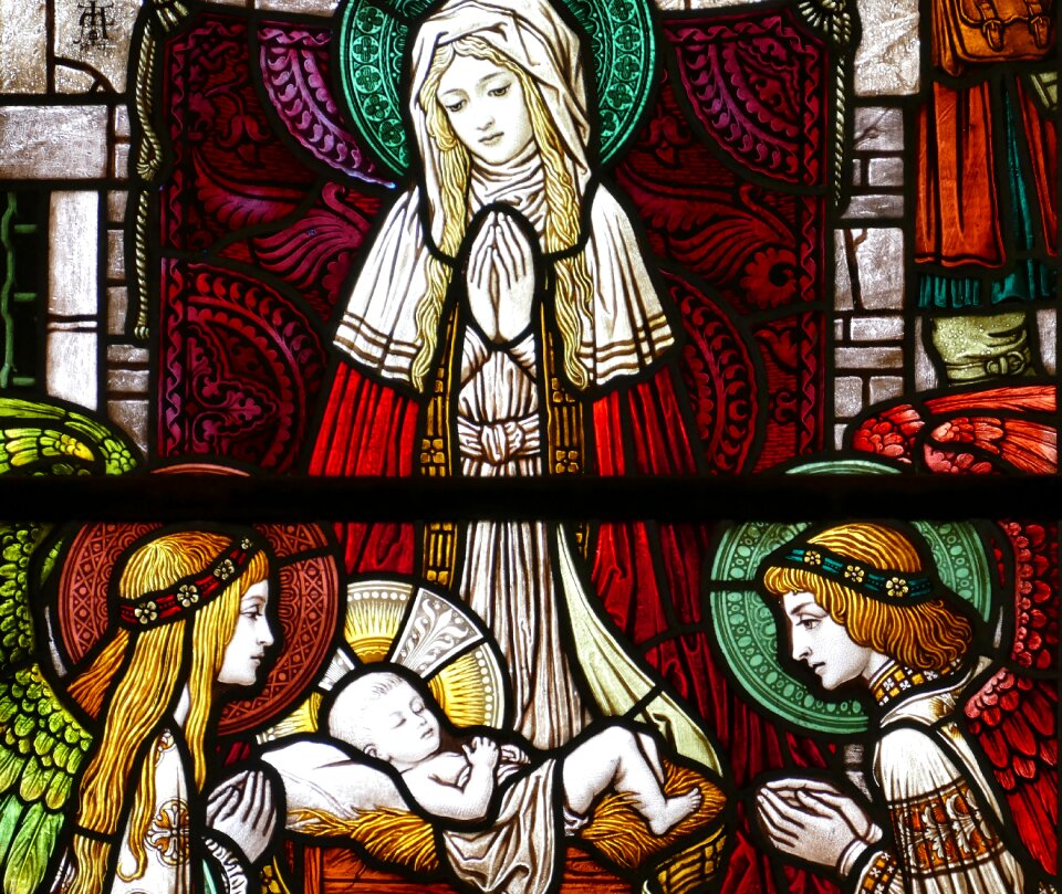 Stained glass italy stained glass window