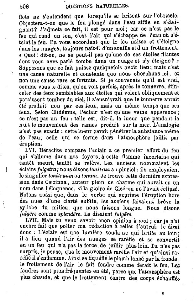 Sénèque - Œuvres complètes - II, 508