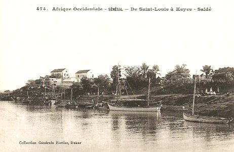 Sénégal de Saint-Louis à Kayes-Saldé (AOF)