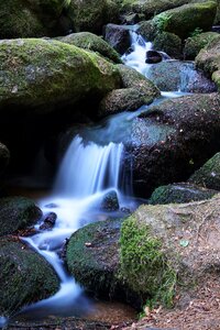 Bach stones watercourse photo