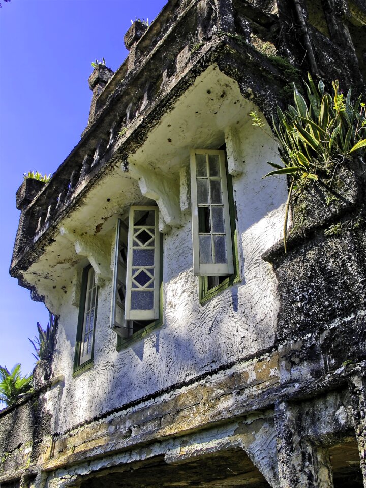 Tropical queensland ancient building tourist spot