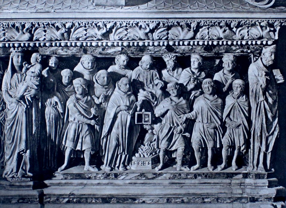 Sépulcre saint Dominique, l'épreuve du feu