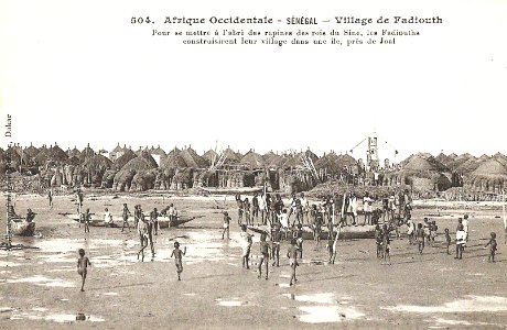 Sénégal-Village de Fadiouth (AOF) (2)