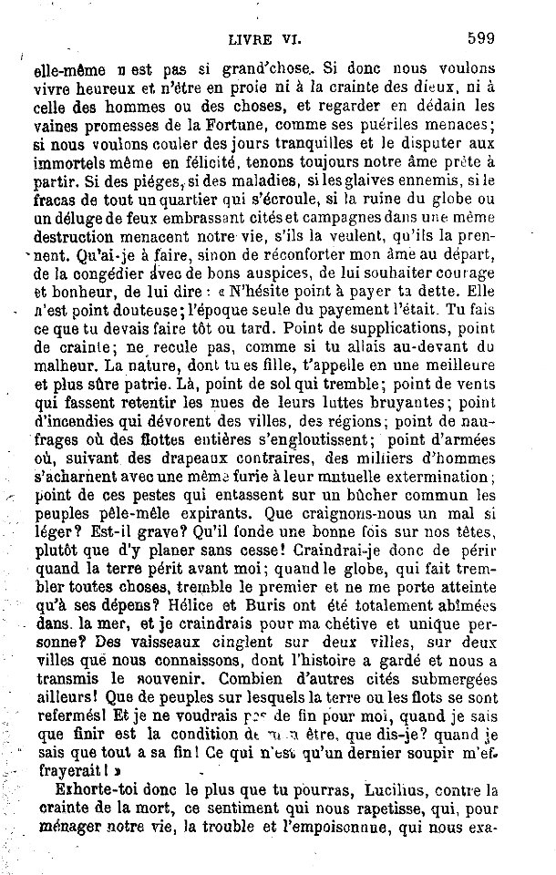Sénèque - Œuvres complètes - II, 599
