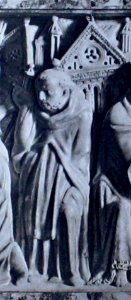 Sépulcre saint Dominique, approbation de l'ordre. Détail2
