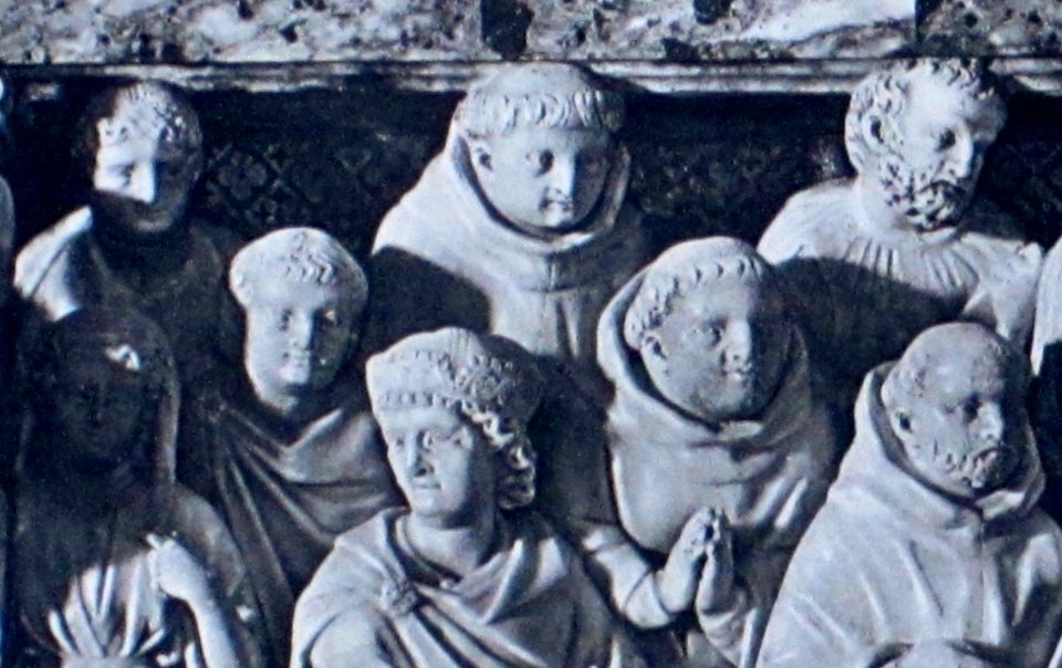 Sépulcre saint Dominique, l'épreuve du feu. Détail7