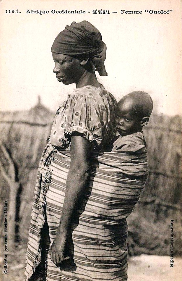 Sénégal-Femme Ouolof (AOF)