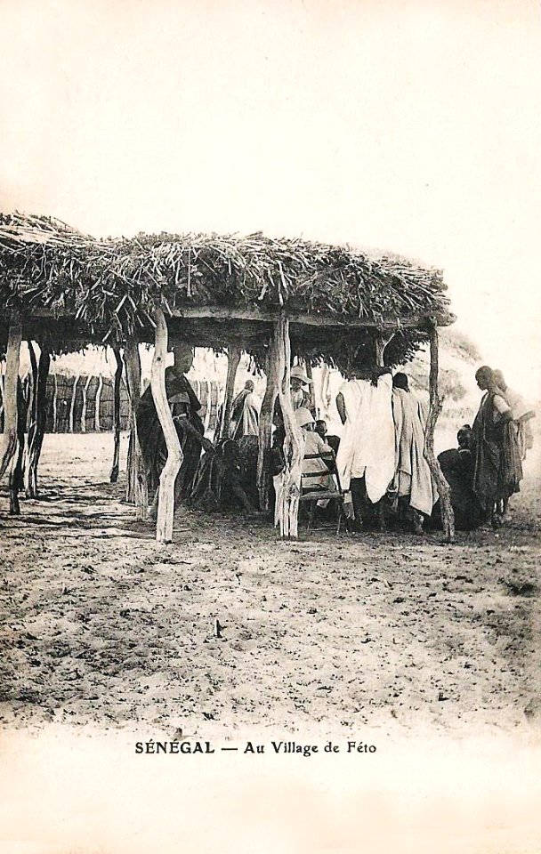 Sénégal-Au village de Féto (AOF)