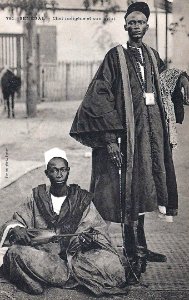 Sénégal-Chef indigène et son griot (AOF)