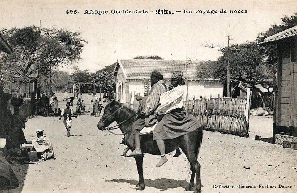 Sénégal-En voyage de noces (AOF)