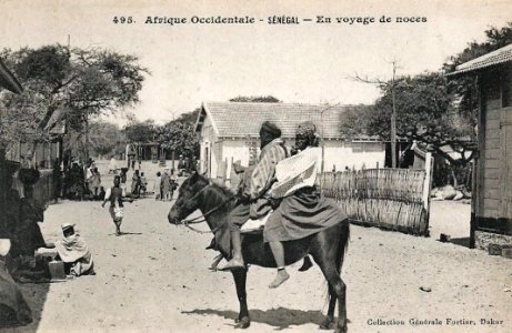 Sénégal-En voyage de noces (AOF)