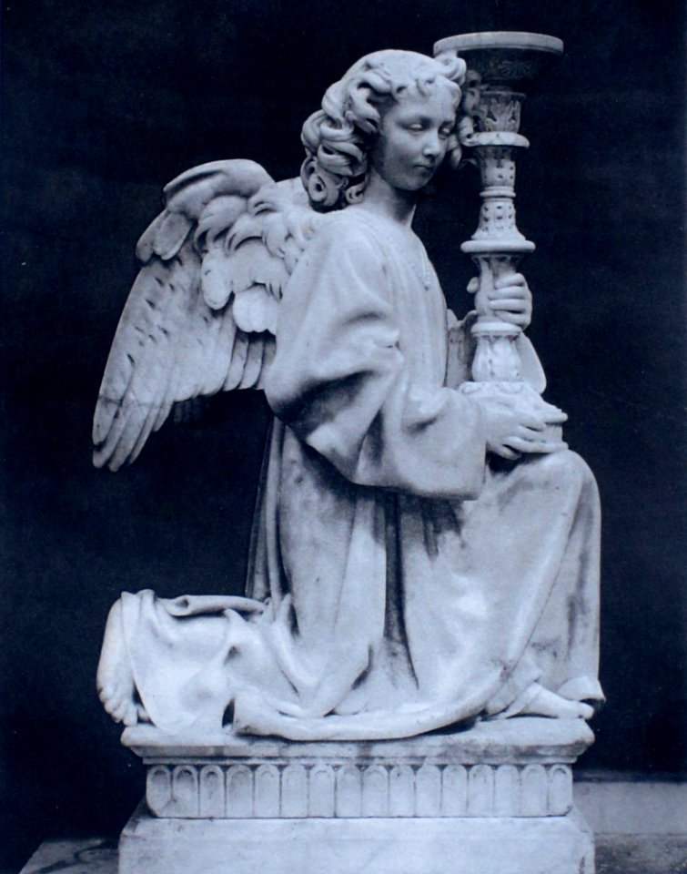Sépulcre saint Dominique, ange porte-candélabre de Niccolo dell'Arca