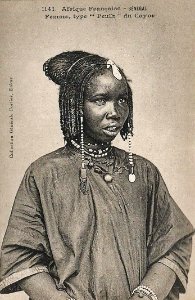 Sénégal-Femme Peulh du Cayor (AOF)