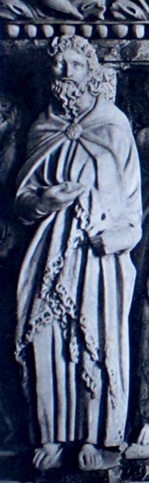 Sépulcre saint Dominique, approbation de l'ordre. Détail4