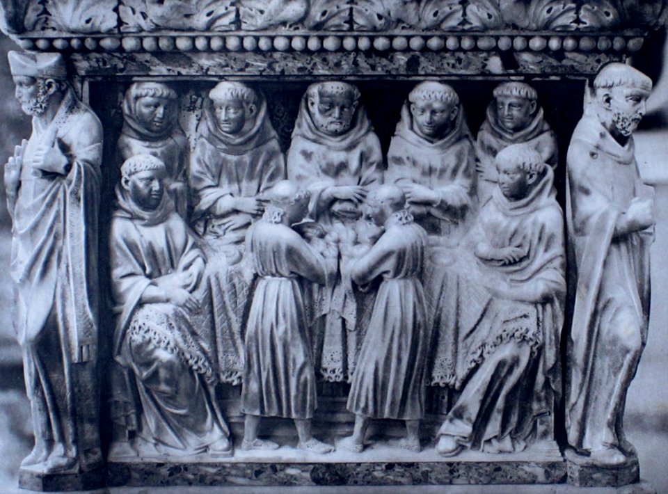 Sépulcre saint Dominique, miracle des pains
