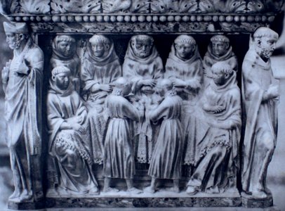 Sépulcre saint Dominique, miracle des pains