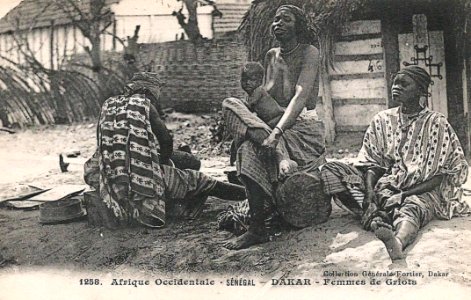 Sénégal-Femmes de griots (AOF)