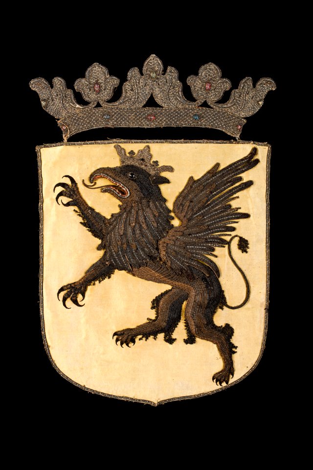 Södermanlands vapen med grip, 1660 - Livrustkammaren - 108737