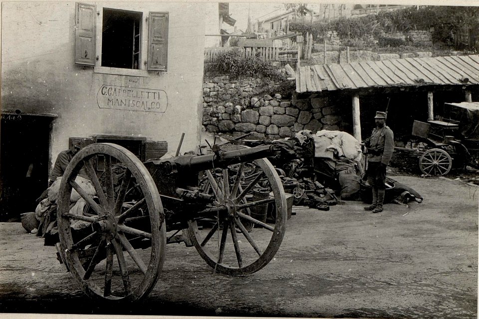 Südtirol. Italienisches 6,5cm Geschütz. (BildID 15639536)