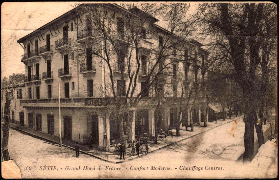 Sétif (Algeria). - Grand Hôtel de France.