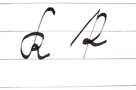 Sütterlin Buchstaben K k PD 2018