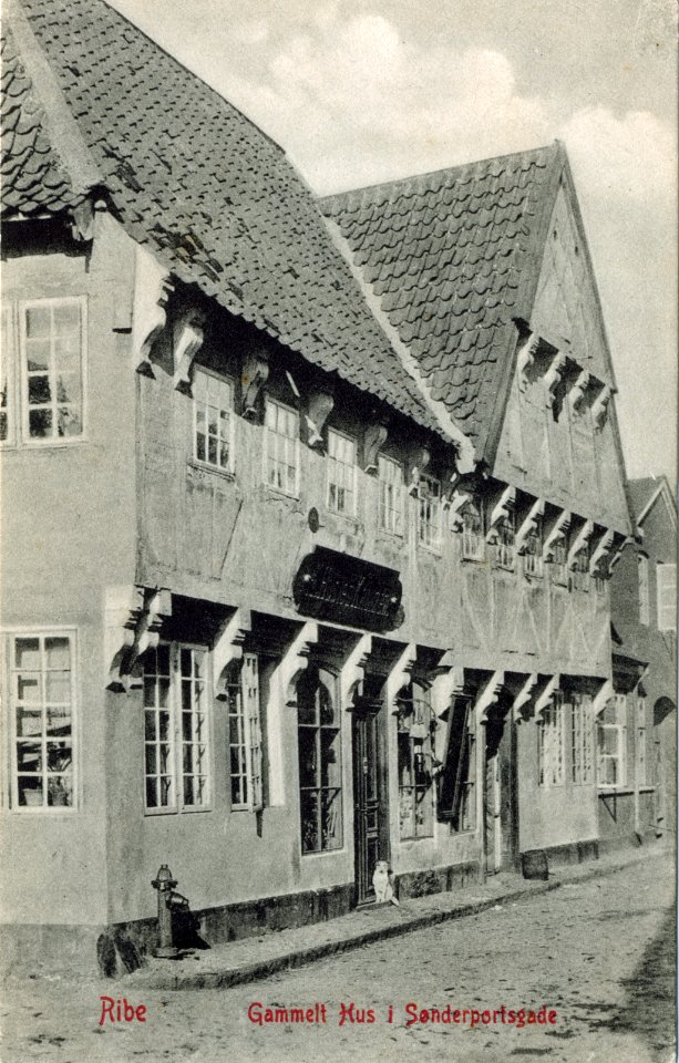 Sønderportsgade 37 før 1908, Ribe