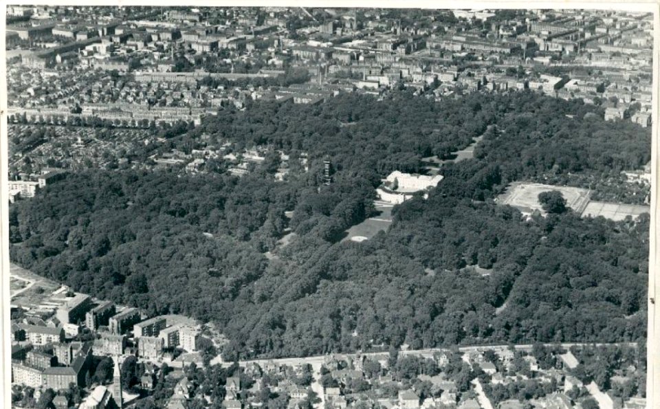 Søndermarken aerial ~1950