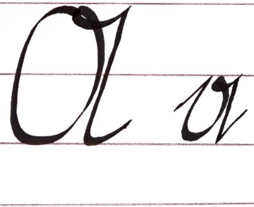 Sütterlin Buchstaben A a 018