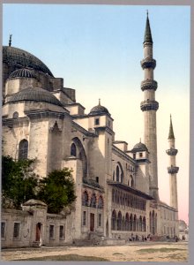 Süleymaniye Camii (mosque), Constantinople, Turkey LCCN2003653113