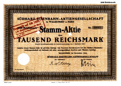 Südharz-Eisenbahn-AG 1926