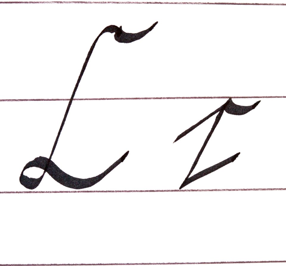 Sütterlin Buchstaben C c PD 2018